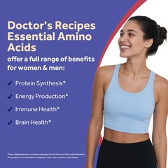 Essential Amino Acids Supplement, All 9 Essential Amino Acids (EAA), BCAA 2:1…