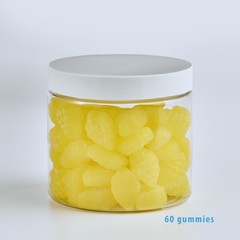 Chewable Creatine 1,250mg per Gummy, Sugar Free, Natural Pineapple Flavor