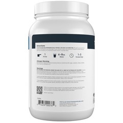 Transparent Labs GrassFed Whey Protein Isolate Natural Flavor, Gluten Free G…