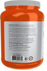 NOW Sports Whey 25g Protein Isolate 1.8lbs (Creamy Vanilla)