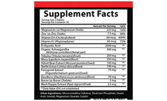 Angry Supplements Monster Test Red Label Mens Test Booster Male Vitality 90ct