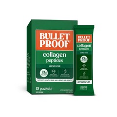 1/27 Bulletproof Unflavored Grass-Fed Collagen Peptides Powder Packets with Amin