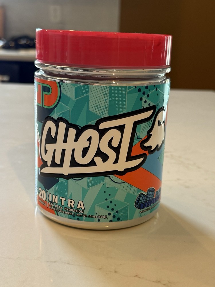 Ghost Lifestyle Intra Eaa & Bcaa Supplement 20 Servings Pack of 1 Blue Raspberry
