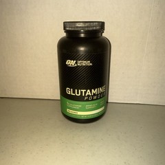 Optimum Nutrition Glutamine Powder Unflavored 10.58 oz 300 g Exp 05 12 2028