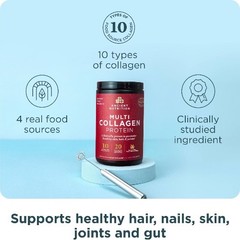 Ancient Nutrition Multi Collagen Protein Powder – Unflavored – 20 Servings