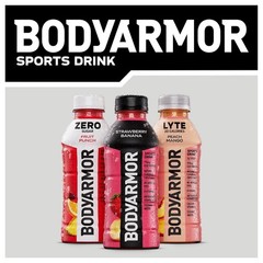 BODYARMOR Lyte Electrolyte Drink Peach Mango 12 Fl Oz (8 Pack)