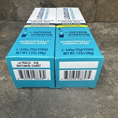 Liquid I.V. Hydration Multiplier Sugar Free .45 White Peach Lemon Lime 6 Sticks
