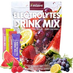 Hydration Mix Sport Drink Powder Sugar Free Essential Electrolyte 20 Sachets