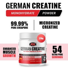 – Micronized Creatine Monohydrate Powder, 99.99% Pure Creapure for Muscle Gro…