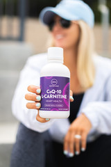 MRM Nutrition CoQ-10 L-Carnitine Liquid – 16 Fl Oz (Pack of 1), No Color