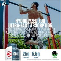 Dymatize ISO100 Hydrolyzed 25g 100% Whey Protein Powder, Fruity Pebbles
