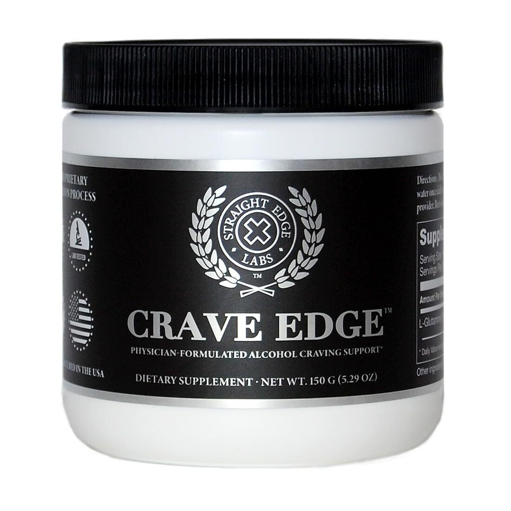 Crave Edge Alcohol Craving Support | Physician-Formulated | Anti Alcohol Repl…