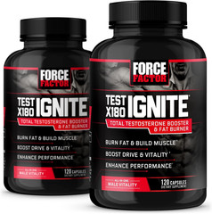 Test X180 Ignite 120Ct 2-Pack, 240 Count