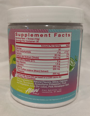 Alani Nu Pre Workout Cherry Twist 30 Servings (10.9 oz) Expires 01/2027
