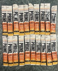 20 PRIME Electrolyte Hydration Powder Mix Sticks Glacier Orange Gluten-Free