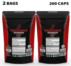 AJUGA TURKESTANICA 10%TURKESTERONE High Potency Extract 200 Capsules