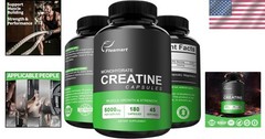 High-Intensity Creatine Monohydrate Pills 5000mg