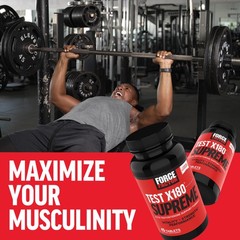 Force Factor Test X180 Supreme, Men’s 45 Count (Pack of 1), No Color