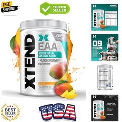 Mango XTEND EAA + BCAA Supplement – 10g EAAs, 40 Servings for Lean Muscle Growth