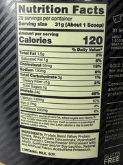 100% Whey Protein Powder, Double Rich Chocolate 1.98 Pound Exp:05/28/2027