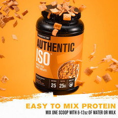 Jacked Factory Authentic ISO Grass Fed Whey Protein Isolate Powder – Low Carb, N