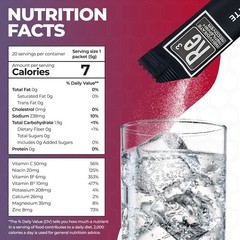 Re3 – Rehydrate – Replenish – Recover Electrolyte Powder Packets. No Sugar 7