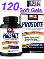 Force Factor Prostate Support Bladder Flow – Saw Palmetto Beta-Sitosterol 120ct