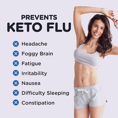 Keto Vitals Sleep Drink Electrolyte Sleep Powder Packets – – Elderberry, 30 Ct.