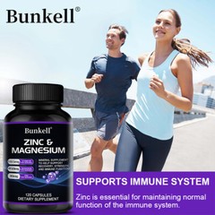 Zinc Magnesium w/Vitamin B6 – Restful Sleep, Anti Stress AntiAnxiety supplement