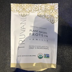 Truvani Plant Based Vanilla Protein Powder 20.9oz 20 Servings NEW Fast Shipping