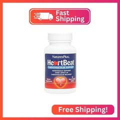 NaturesPlus Heartbeat – 90 Tablets – Support Supplement with Vitamins, Minerals