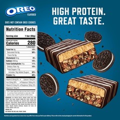 CLIF BUILDERS Protein Bars – OREO-Flavored – 20g Plant Based – 12