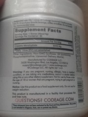 4 Codeage Liposomal Creatine Monohydrate Powder Unflavored, 5.29 oz Exp 03/26