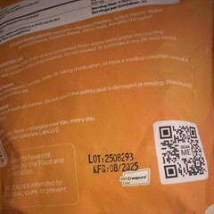 Vybrance Labs Creatine Monohydrate Gummies Citrus Mango Sugar-Free 120ct