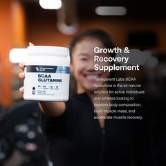Transparent Labs BCAA Glutamine 8000 Mg of BCAA Powder with L Glutamine for …