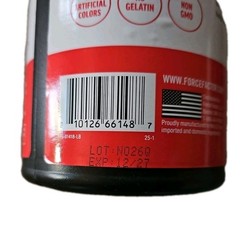 Force Factor Creatine Gummies 150gummy Creatine Monohydrate Muscle Gain 5g Dose
