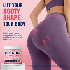 Giotto Creatine & Collagen Powder for Women – 10.58 oz – 04/2027