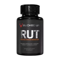 BUCKED UP RUT TESTOSTERONE BOOSTER 90Caps 30Serv Hormone Balance Mood,