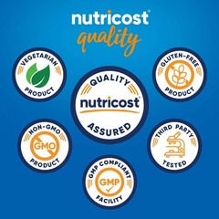 Nutricost ATP Supplement (400mg) 60 Capsules – Made with Peak ATP, 60 Servings