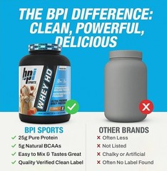 Bpi Sports Whey Hd Ultra Premium Protein Powder Isolate Vanilla/caramel 4.1 lbs