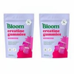 Bloom NEW Creatine Monohydrate Gummies& Sugar Free Creatine US& 5g Per Serving