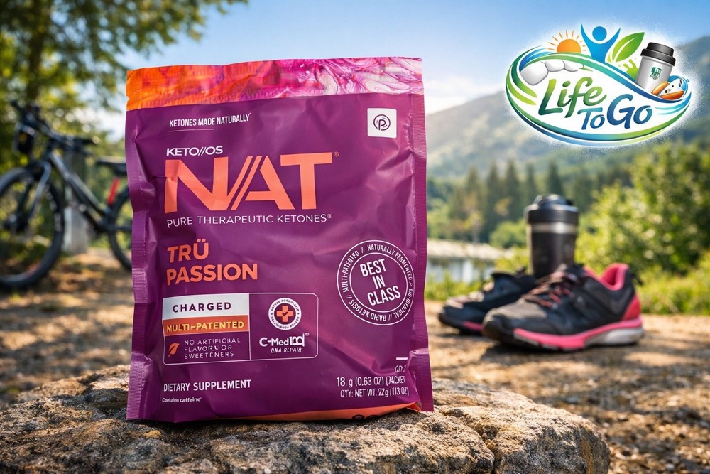 PRUVIT ketone drink Keto Nat TRU PASSION Charged 20 pack