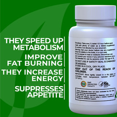 FAT BURNER – Weight Loss* – Metabolism Boost* – Localized Fat – 60 Tab