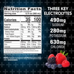Pedialyte AdvancedCare Plus Electrolyte Solution Pack of 4 33 Fl Oz Hydration