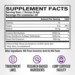 Jacked Factory Creatine for Women – 30 Servings (For Women), No Color