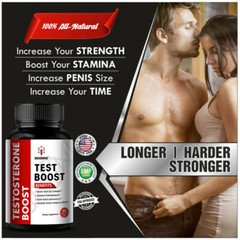 Testosterone Booster for Men – Male Enlargement Capsules with Tribulus