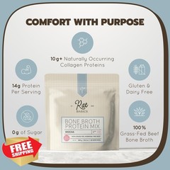 Rae Basics Mocha Bone Broth 26 Servings
