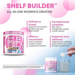 Clean Nutra Creatine for Women with BCAA Collagen & Crucial Vitamins Premium
