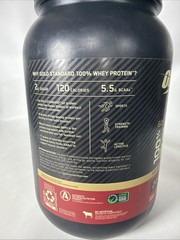 Gold Standard 100% Whey Protein Powder, Cinnamon Roll 29 Servings Exp:03/12/27