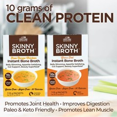 Country Farms Skinny Broth 7-Day Plan, Instant Chicken 7 Count (Pack of 2)